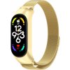 BStrap Milanese remienok na Xiaomi Mi Band 7, gold
