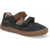 Barefoot dětské sandály Protetika - Pady brown černé