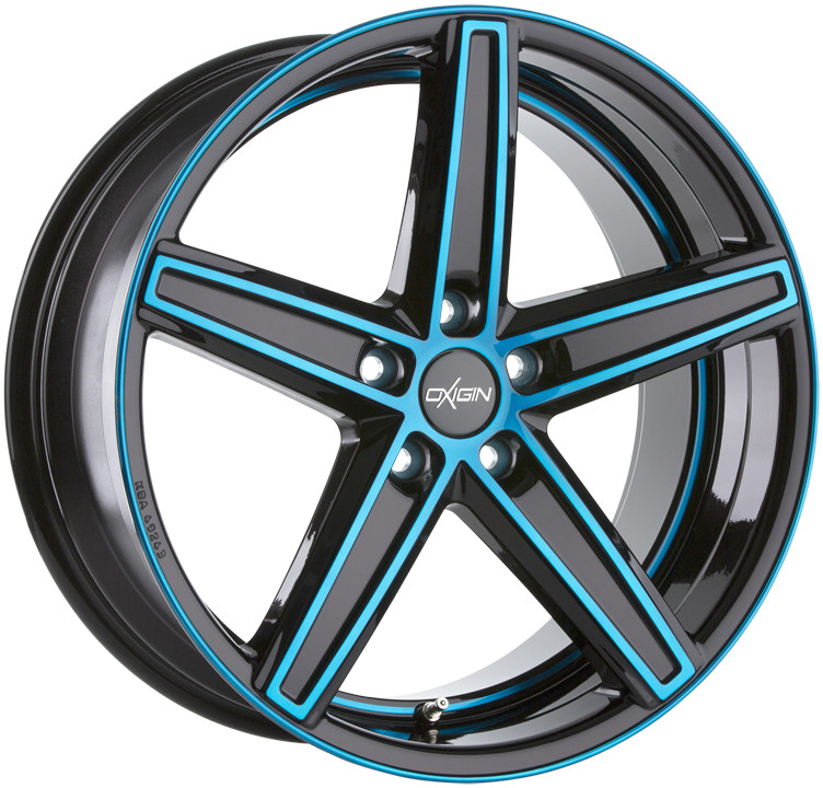 OXIGIN 18 8.5x18 5x114,3 ET42 light blue polished