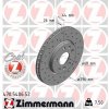 Brzdový kotúč ZIMMERMANN 470.5406.52