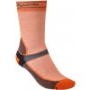 Bridgedale MTB Summer Weight T2 Coolmax Sport Boot - pánské letní cyklistické ponožky orange/grey - M (6-8,5) / EU 40-43 / 24,5-27 cm