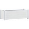 STEFANPLAST Kvetináč, vyvýšený záhon ITALIA 100x43x35cm biela