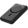 mobilNET bezdrôtová Powerbank 10000 mAh C1030, čierna (podporuje MagSafe)