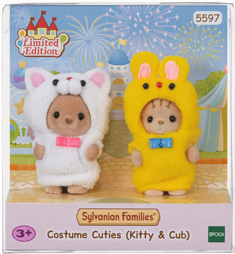 Sylvanian Families 5597 duo v kostýmoch mačka