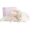 Doudou Plyšový zajačik pink 30 cm