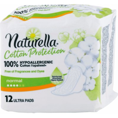 Naturella Cotton Protection Ultra Normal Vložky S Krídelkami 12 ks