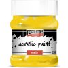 Matná akrylová farba PENTART 230 ml - slnečná žltá