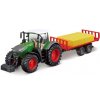 Bburago Farm tractor Fendt 1050 s přívěsem na balíky 1:50