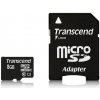 Transcend microSDHC 8GB UHS-I U1 + adapter TS8GUSDU1