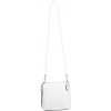 LINA dámska crossbody koženková kabelka Biela