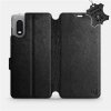 Flip puzdro na mobil Samsung Xcover PRO – Čierne – kožené – Black Leather 5903516239672