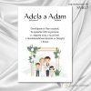 Svadobné oznámenie - SVR17