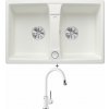 Blanco LEXA 8 biela s excentrom 524954 + Blanco MIDA-S biela 521457
