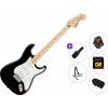 Fender Squier Affinity Series Stratocaster MN WPG Standard SET Black Elektrická gitara