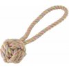 Hračka pre psa Beco Hemp Ball with Loop, M
