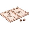 WOODEN CITY 3D puzzle hra mini Backgammon
