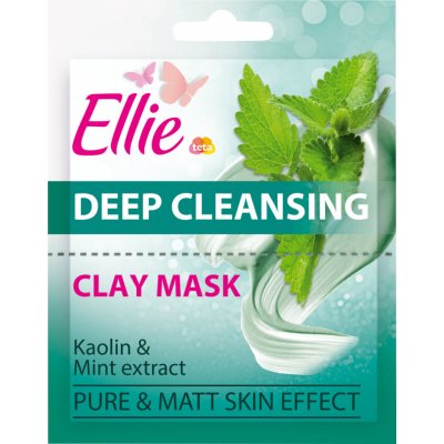 Ellie hĺbkovo čistiaca ílová maska 2 x 8 ml