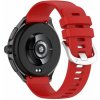 Červený silikónový remienok na hodinky Xiaomi Mi Watch S3
