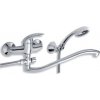 Vaňová batéria Novaservis Metalia 55 so sprchovacím setom 150 mm chróm 55032.0