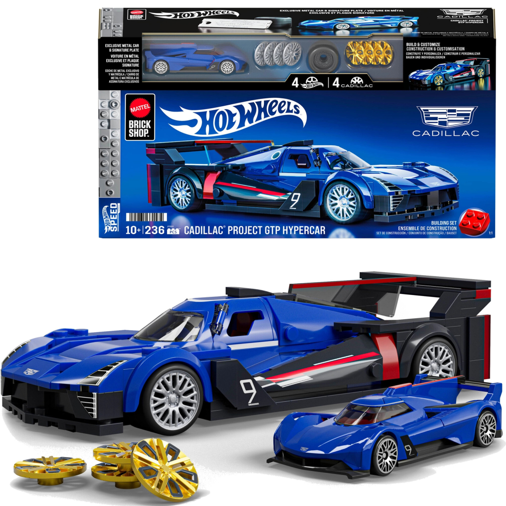 Mega Hot Wheels Extrémní rychlost Cadillac