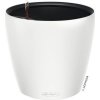 Lechuza Classico Color LS plastový kvetináč Ø 35 cm H 32,5 cm biely vrátane zavlažovacieho systému pre zeminu