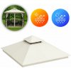 MultiGarden Strecha na záhradný pavilón 3x3 m vodotesné - béžová MultiGarden