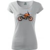 Dámske tričko s moto motívom 110 Duke (Moto tričko)