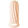 Lola Games Homme Wide Flesh for 9–12 cm, texturovaný návlek na penis 11 x 3,5 cm