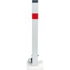YATO Skladací parkovací stĺpik so zámkom – 60 cm, oceľový