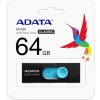Vega ADATA USB kľúč UV220 64GB čierno/modrá (AUV220-64G-RBKBL)