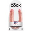 King cock - u-shaped large double trouble flesh 17.8 cm