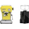 Ascaso Dream ONE, Sun Yellow + Eureka Mignon Silenzio, BL black