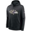 Pánská mikina Baltimore Ravens NFL Nike Club Logo Hoodie Veľkosť: 2XL