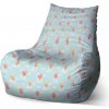 Sablio Sedací vak Bean Teplovzdušné balóny na nebi - 60 x 70 x 70 cm