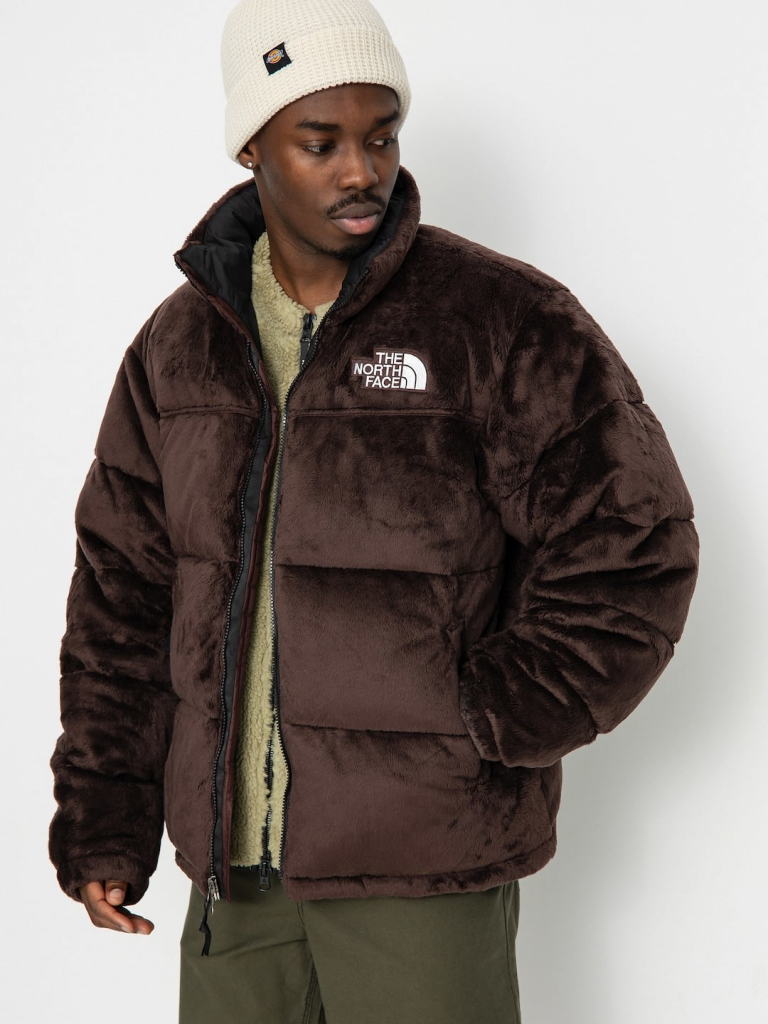 The North Face Versa Velour Nuptse coal brown