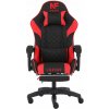 Herné kreslo INFINI Core čierno-červené
