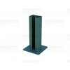 Platnička k plotovému stĺpiku 60x40mm ZELENÁ