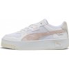 Dámska vychádzková obuv Puma, CARINA STREET LUX CRAFTED FLOWERS biela,béžová,lososová, 40.5 EU