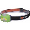 SOLIGHT Čelovka 3 W, 120 lm, 3x AAA