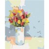 Zuty – Maľovanie Podľa Čísel – Tulipány V Bielej Váze, 40 × 50 cm, Plátno 8596530076049