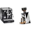 La Pavoni Cellini Classic, black + Eureka Mignon Zero 65 Speedy, CR chrome