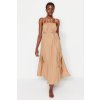 Dámske šaty Trendyol hnedá 38 Trendyol 8683048387016