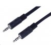 Kábel PREMIUMCORD Jack 3, 5 mm - 3, 5 mm M/ M 0, 5 m kjackmm05