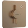 Hansgrohe DuoTurn Q - Sprchová batéria pod omietku, kefovaný bronz - 75614140