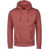 TeeJays Mikina s kapucí TJ 5152 Urban z těžké bavlny COT185152n7202-cranberry M Brusinková