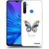 Picasee silikónový prehľadný obal pre Realme 5 - Diamanty White