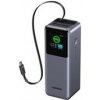 UGREEN powerbanka s rychlým nabíjením 20000mAh 3-port s displejem, Li-ion, 165W, 2x USB-C, 1x USB-A, stříbrná 55987B