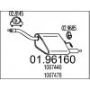 Koncový tlmič výfuku MTS 01.96160