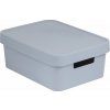 CURVER Úložný box INFINITY 11l s vekom | sivá