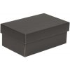Darčeková krabička s vekom 250x150x100 mm, čierna